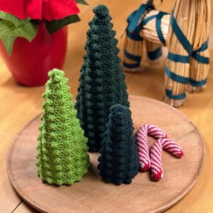 Bobble Christmas Tree Crochet Pattern – 3 Sizes | Holiday Home Decor | PDF Pattern photo review