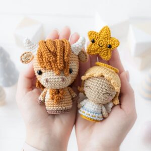 Christmas Nativity Scene Crochet Pattern | Mini Amigurumi Animals & Figures (PDF Tutorial) - Image 10