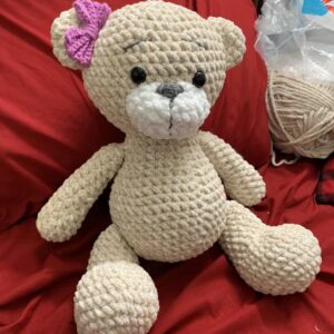 Crochet Pattern – Amigurumi Bear PDF (English) | Cute Handmade Gift for Kids & Christmas photo review