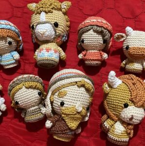 Christmas Nativity Scene Crochet Pattern | Mini Amigurumi Animals & Figures (PDF Tutorial) photo review