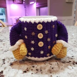 Crochet Pattern for a Christmas Mug Cozy – English Version photo review