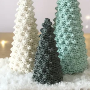 Bobble Christmas Tree Crochet Pattern – 3 Sizes | Holiday Home Decor | PDF Pattern - Image 3