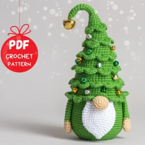 Crochet Christmas Gnome Pattern | Tree Gnome & Winter Gnome Amigurumi - Image 3