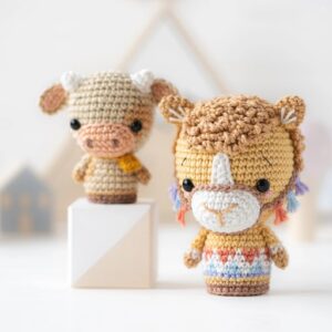 Christmas Nativity Scene Crochet Pattern | Mini Amigurumi Animals & Figures (PDF Tutorial) - Image 4