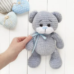 Crochet Pattern – Amigurumi Bear PDF (English) | Cute Handmade Gift for Kids & Christmas - Image 5