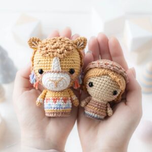 Christmas Nativity Scene Crochet Pattern | Mini Amigurumi Animals & Figures (PDF Tutorial) - Image 9